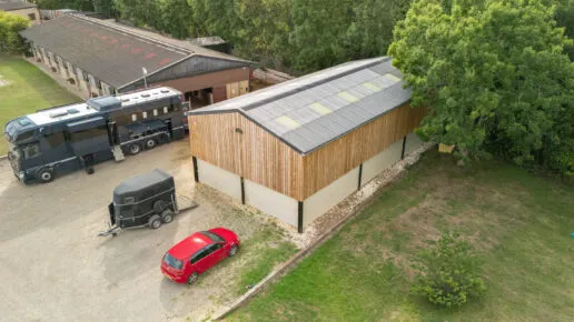 A multipurpose barn for storage